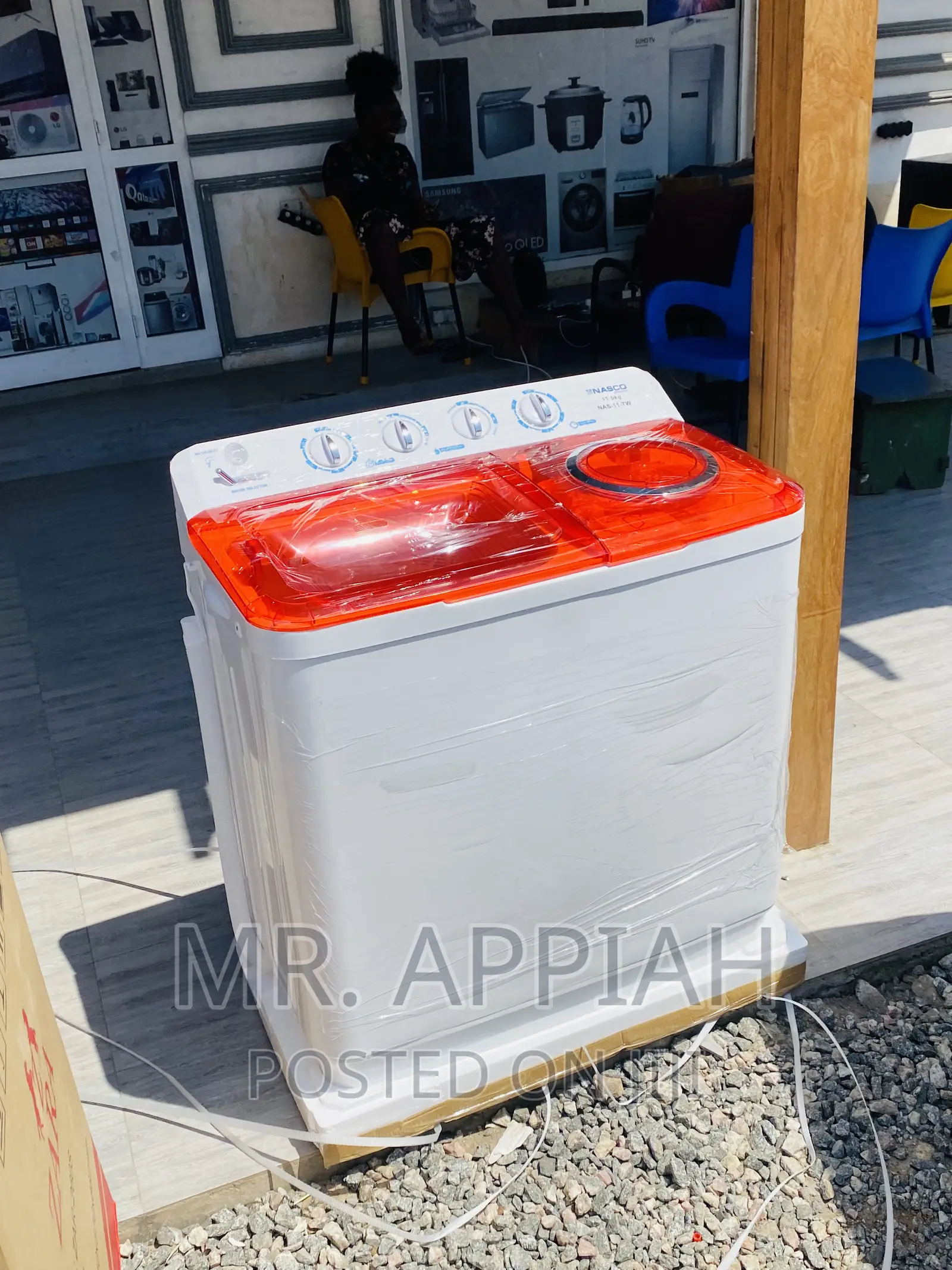 Well Designed Nasco 11kg Top Load Washing Machine 