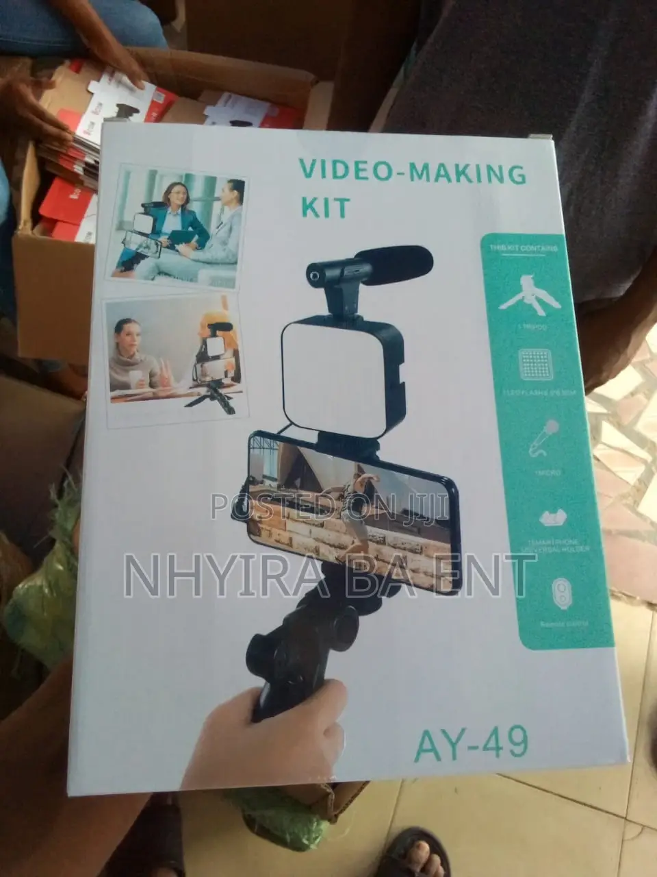 Video Making Kit, Phones Holders and More Available