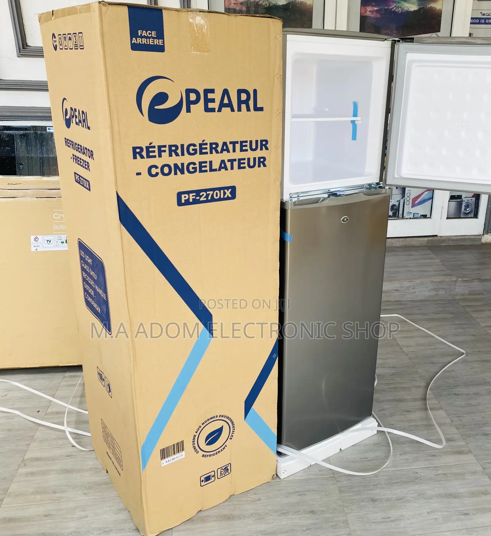 Highly Energy Saving Pearl 166L Pf-270ix Refrigerator 