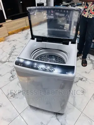 Washing Machine TCL 8kg Topload Full Automatic Sliver