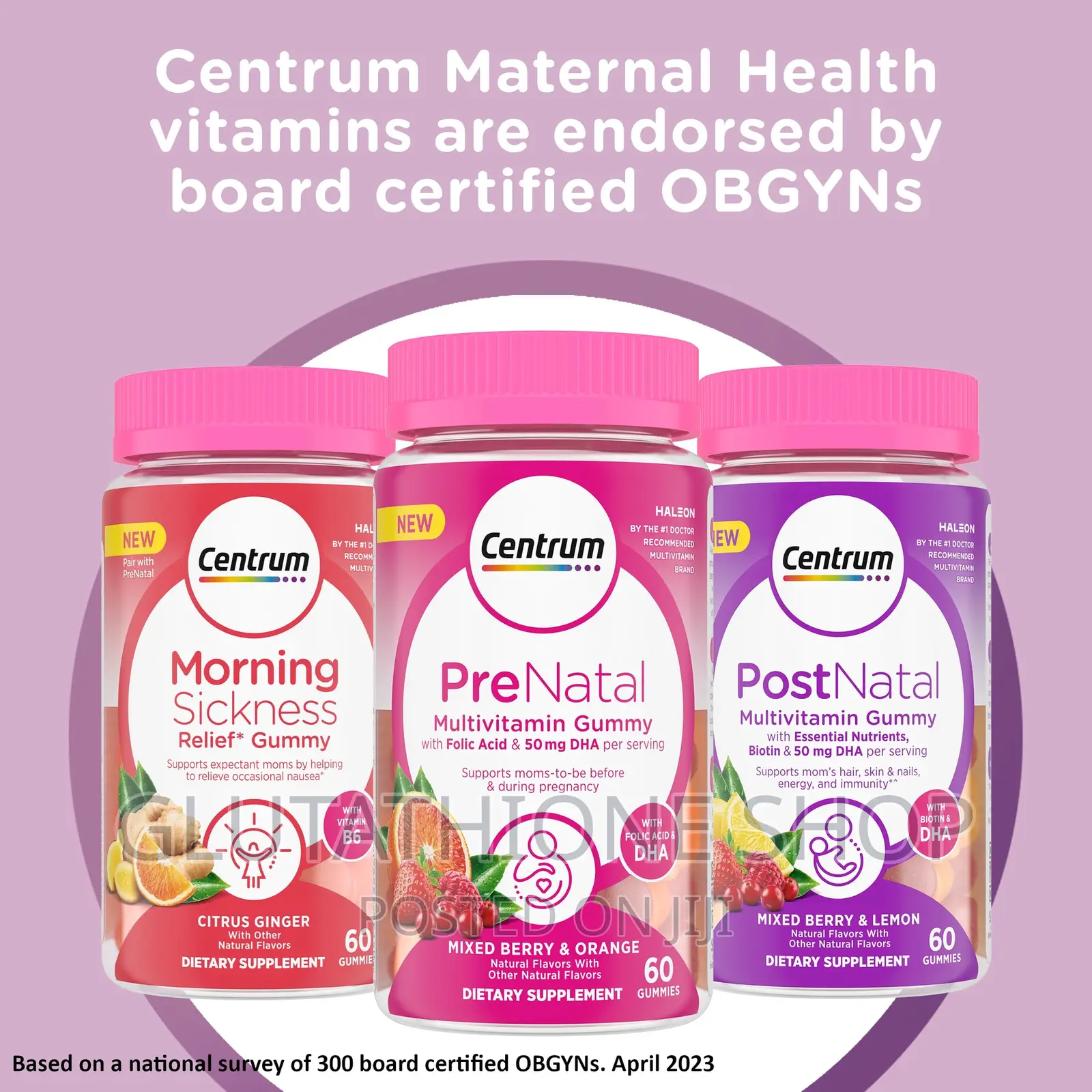 Centrum Prenatal Morning Sickness Gummy Supplement