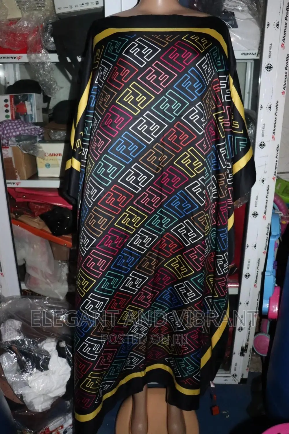 Beautiful Fendi Kaftan in Free Size.