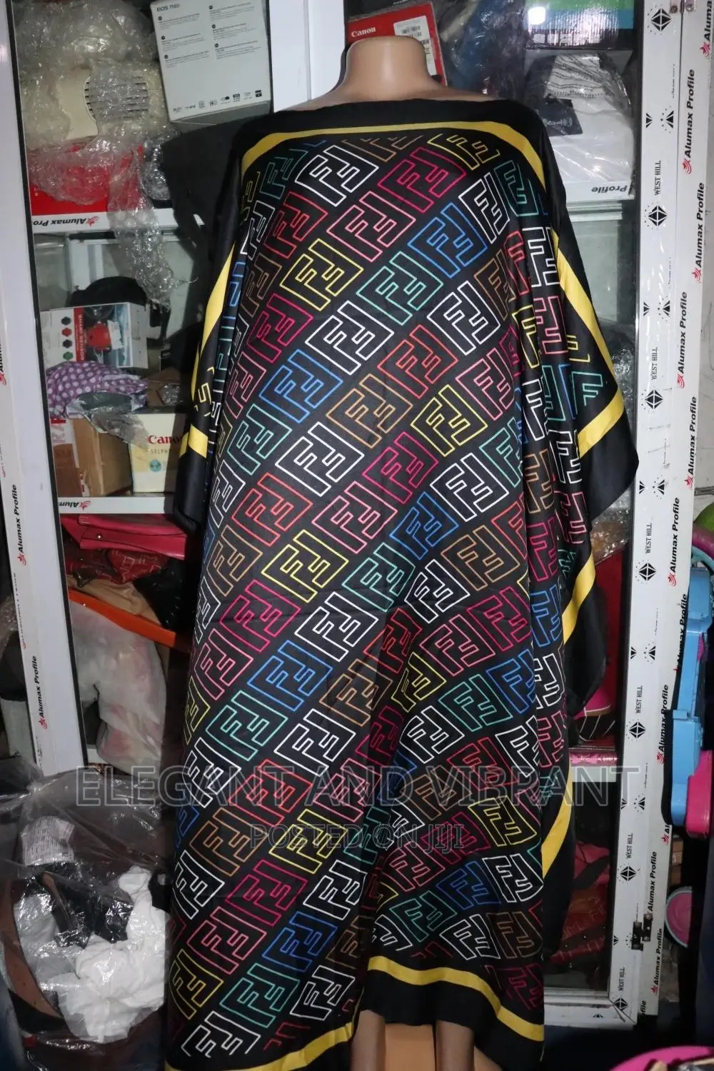 Beautiful Fendi Kaftan in Free Size.