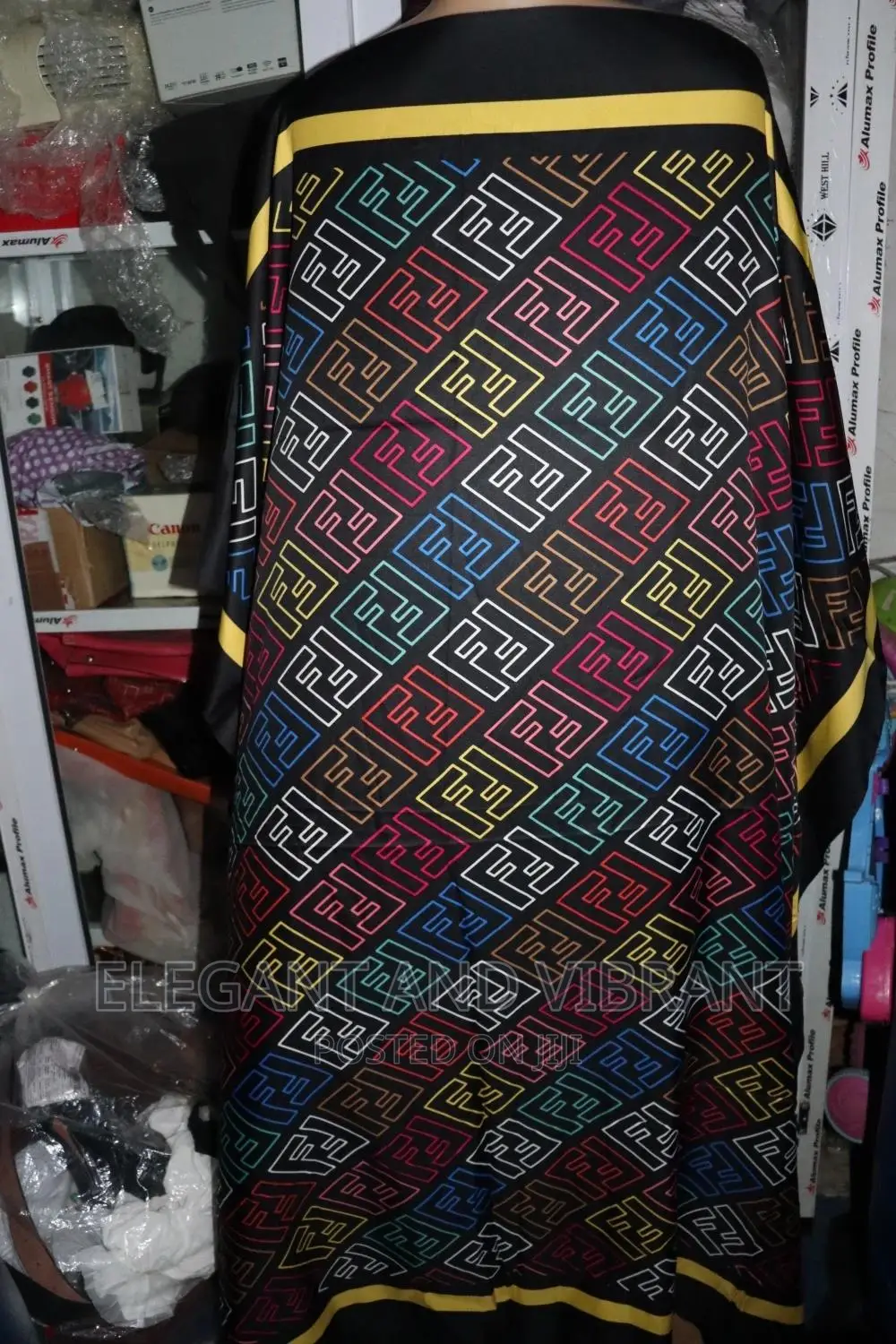 Beautiful Fendi Kaftan in Free Size.