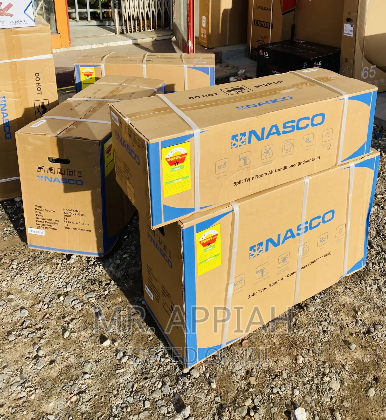 Extremely Cooling Nasco Split Type Electric Ac(1.5hp)