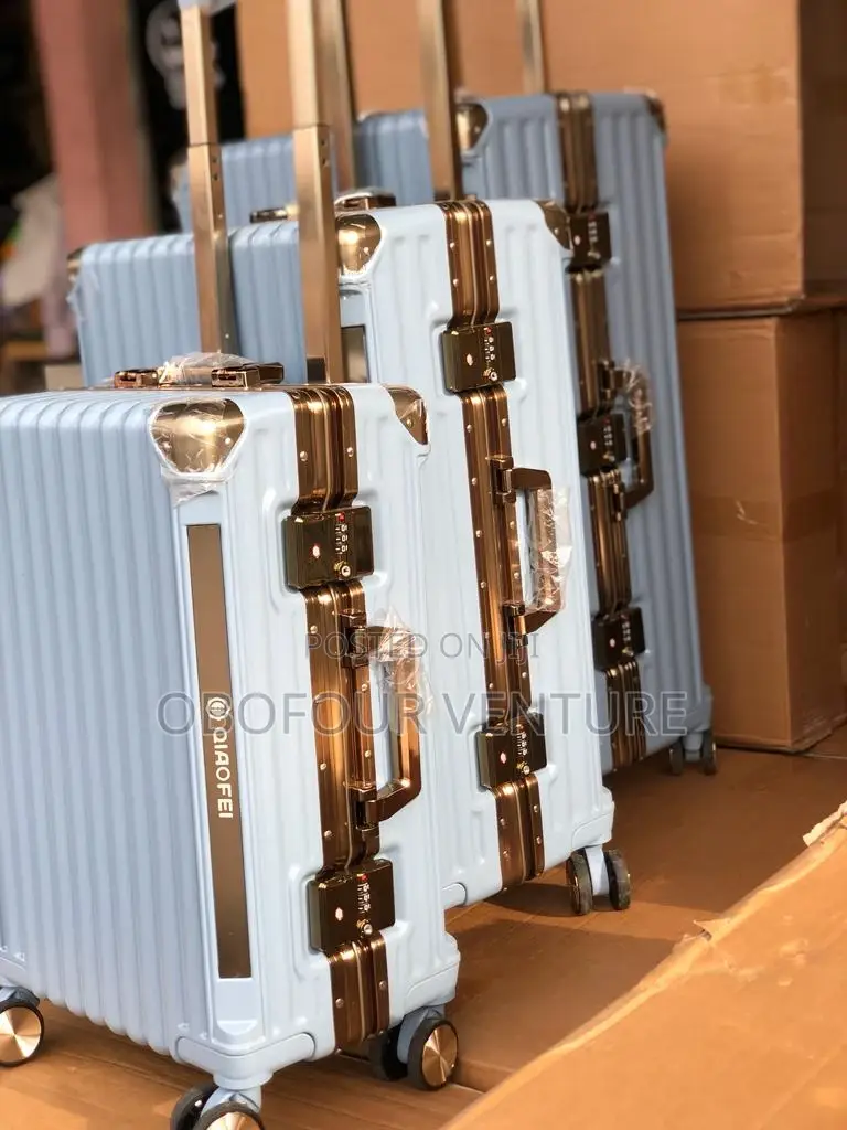 3in1 Zipless Anticrake Luxury Designer Luggage and Travel