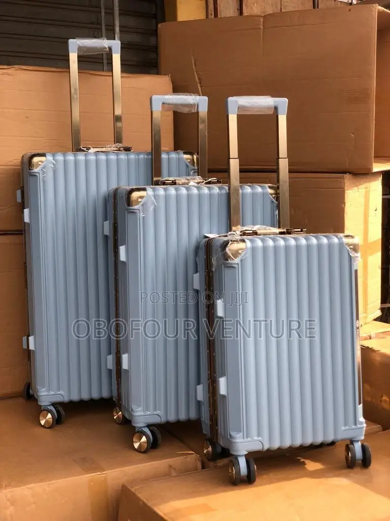 3in1 Zipless Anticrake Luxury Designer Luggage and Travel