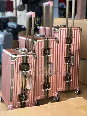 3in1 Zipless Anticrake Luxury Designer Luggage and Travel
