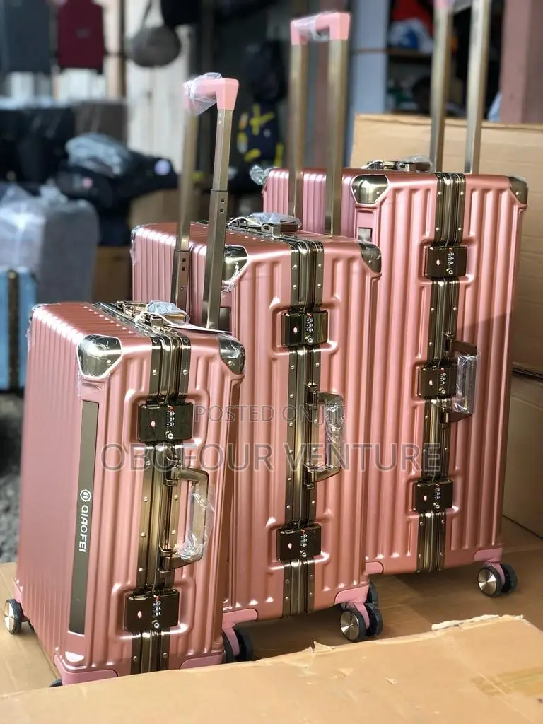 3in1 Zipless Anticrake Luxury Designer Luggage and Travel