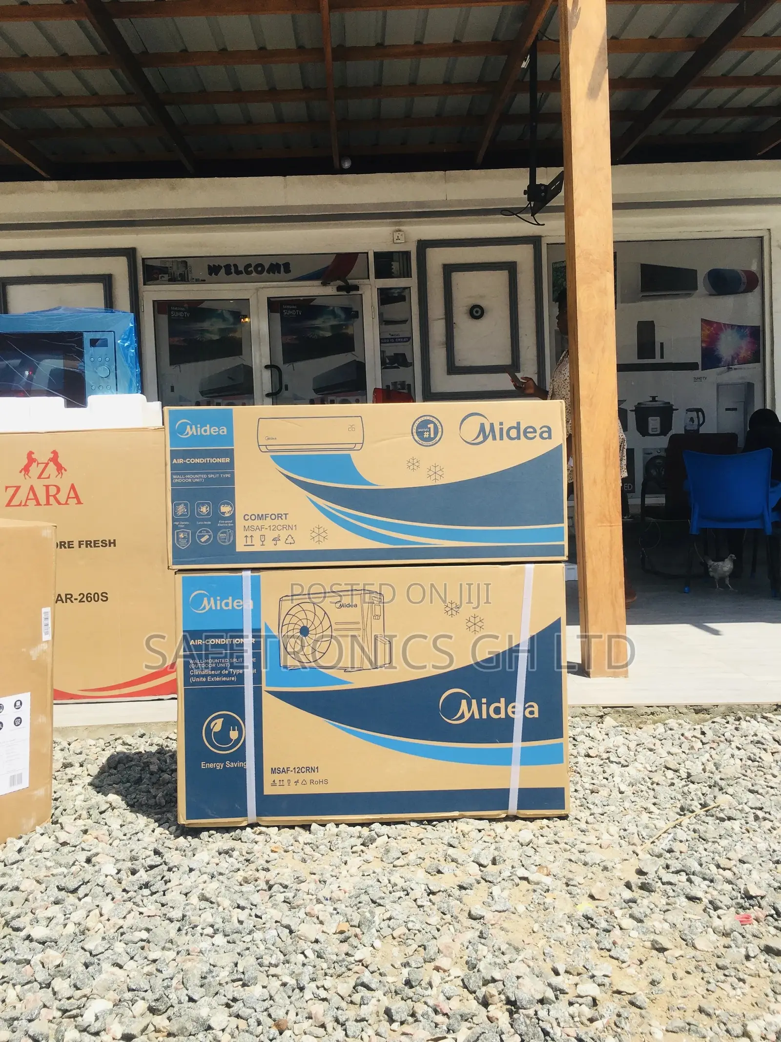 Electric Airconditioner Split R410 1.5hp Gas Midea