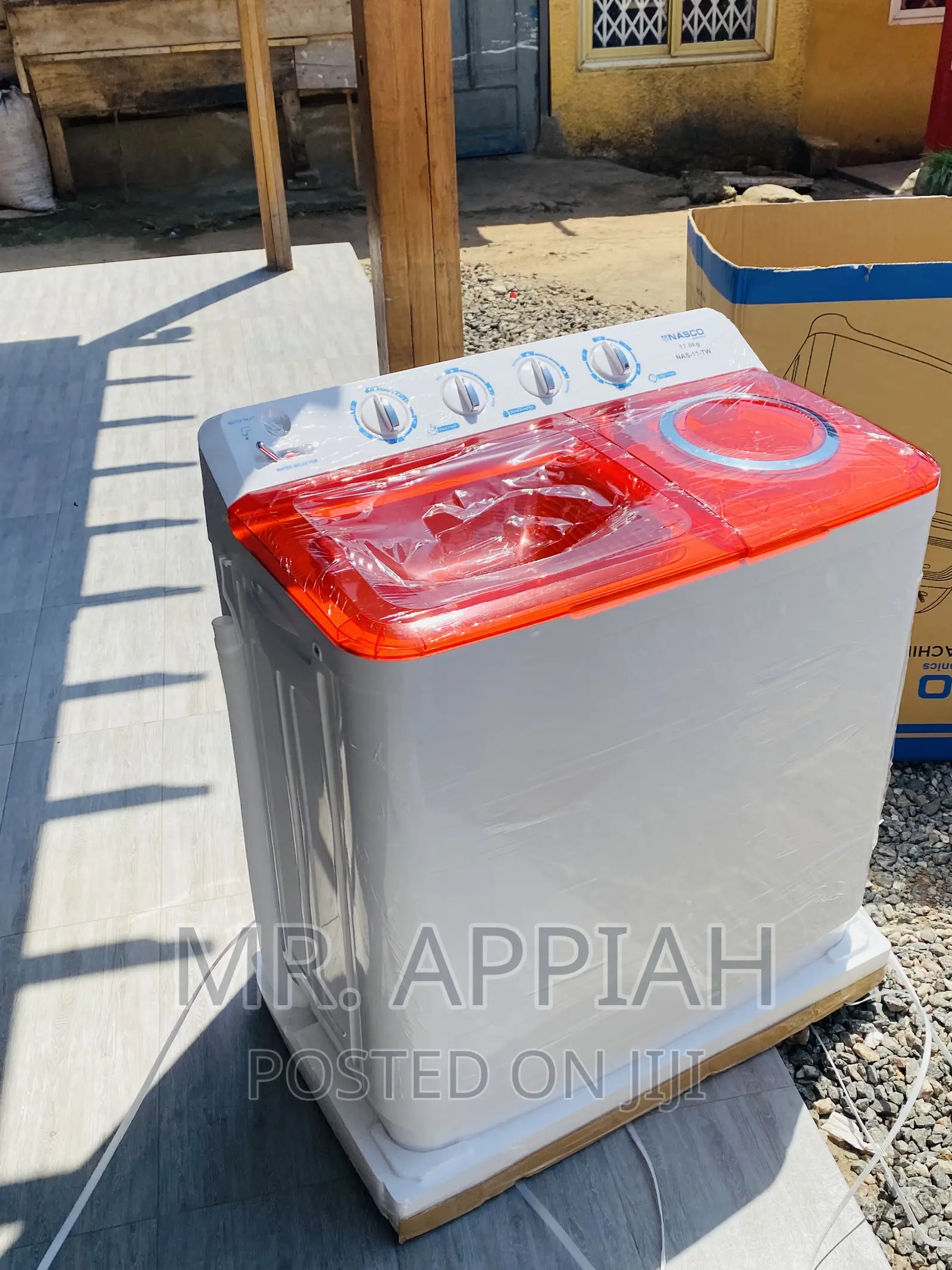Budget-Friendly Nasco 11kg Washing Machine + Spin/Dry.