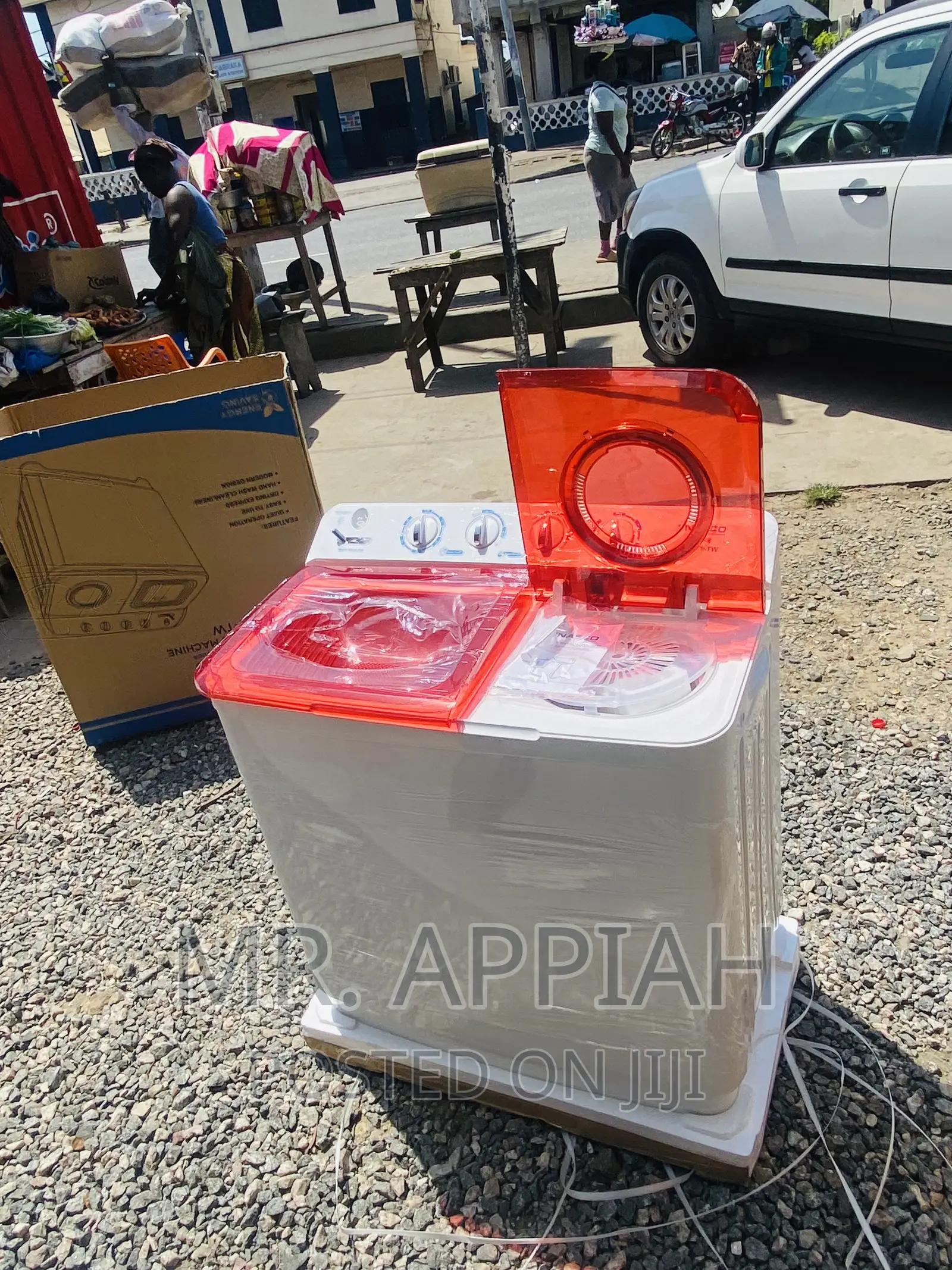 Convenient Nasco 11kg Semi-Automatic Washing Machine 