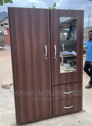 Double Door Wardrobe Available