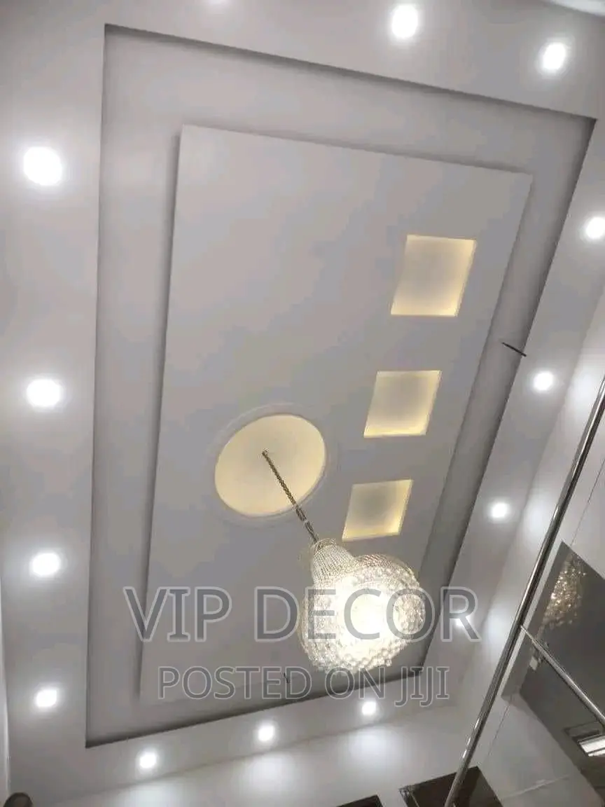 P.O.P: Vip TV Unit and Ceilling
