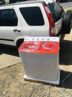 Nasco Washingmachine Topload Semiautomatic 11KG Red/White