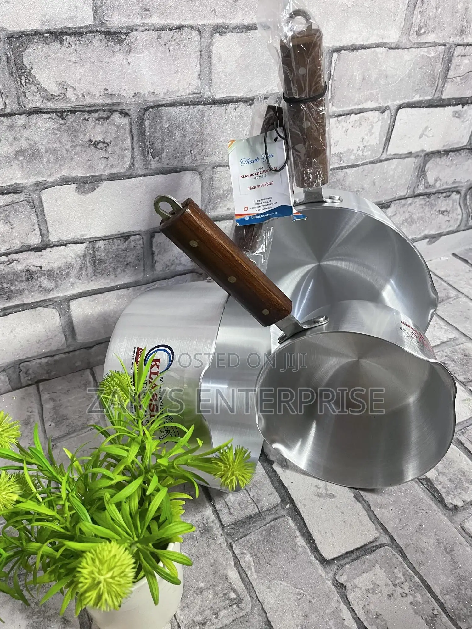 KLASSIC Aluminum Milk Pan 3set( Banku Bowls)