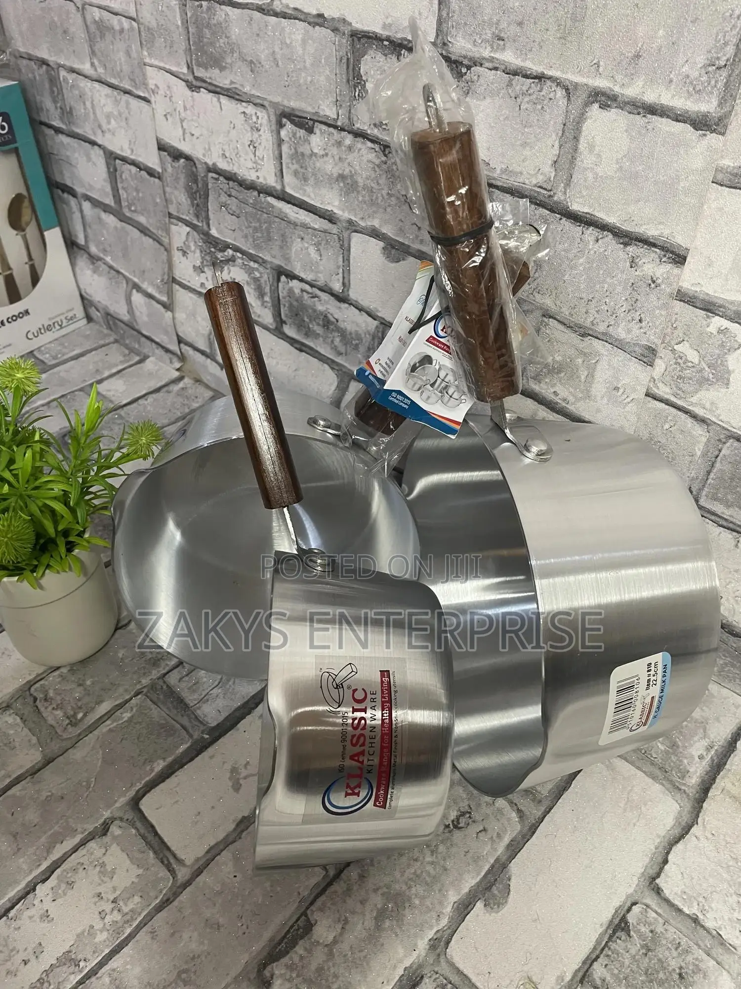 KLASSIC Aluminum Milk Pan 3set( Banku Bowls)