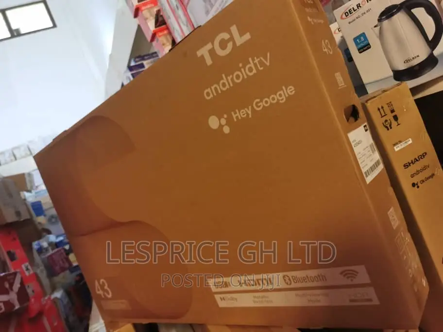 TCL 43” Smart Android Energy Saving TV