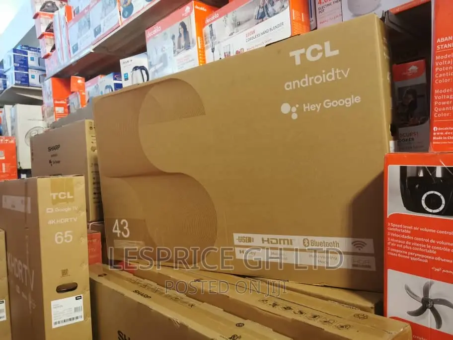 True Colors-TCL 43” Android Smart TV