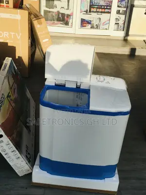 Topload Semiautomatic Washingmachine 7kg Nasco Blue/White