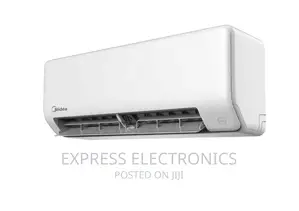 Auto Swings Split R410 Gas Midea AC White 1.5hp