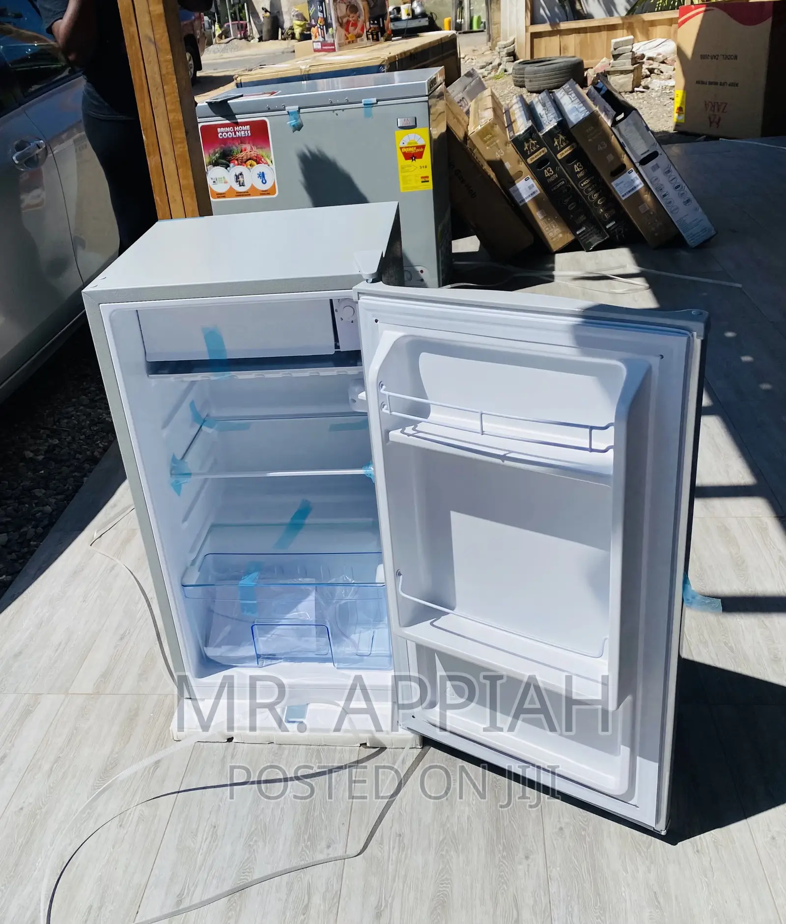 High Quality Zara 11SD Table Top Refrigerator(Gray).