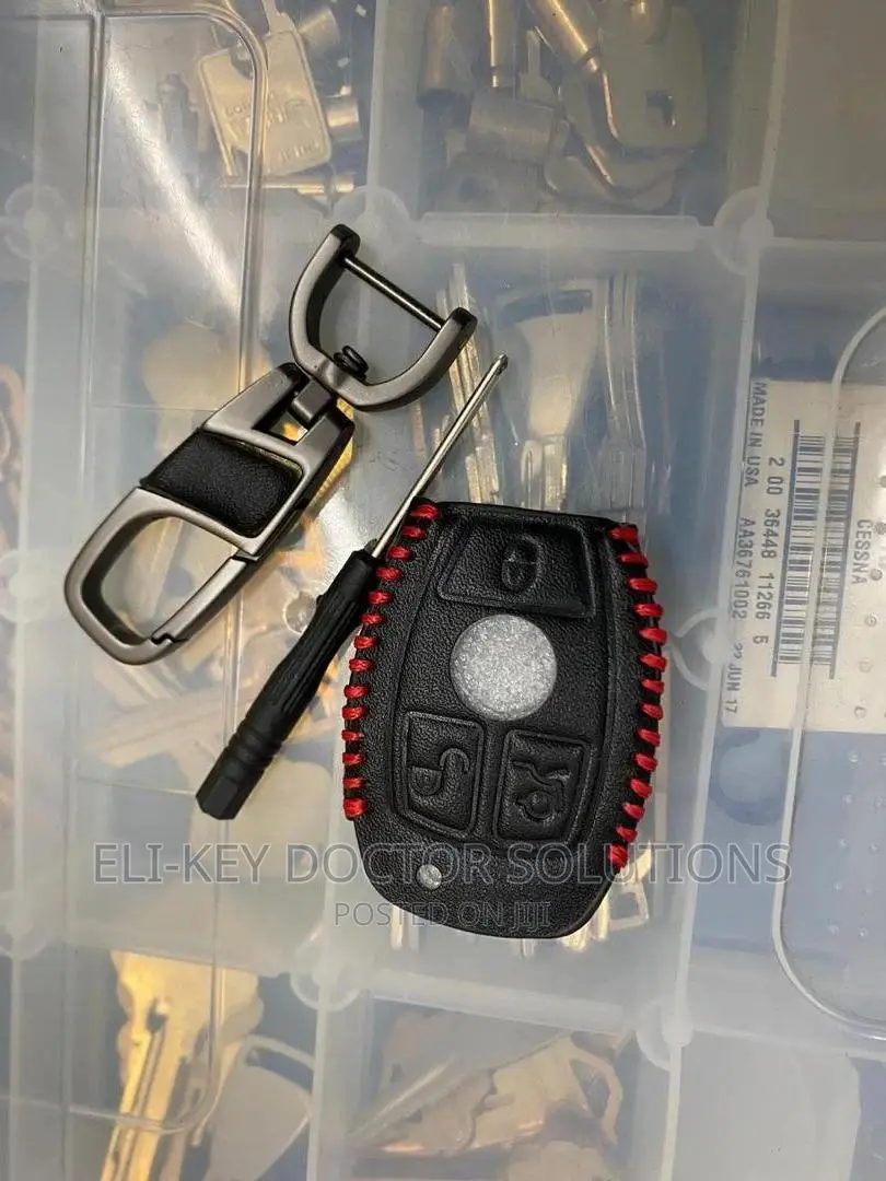 Leather Case and Hook for Benz Key