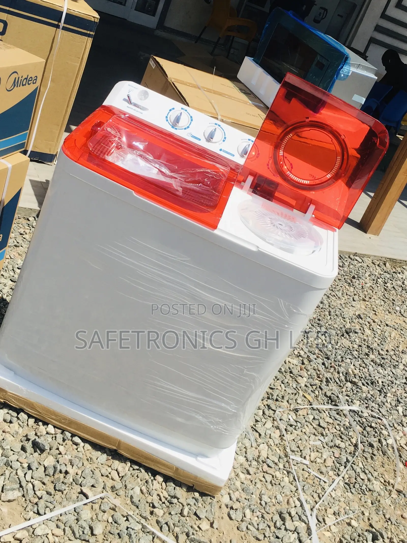 Washingmachine 11kg Semiautomatic Nasco Topload Twintib