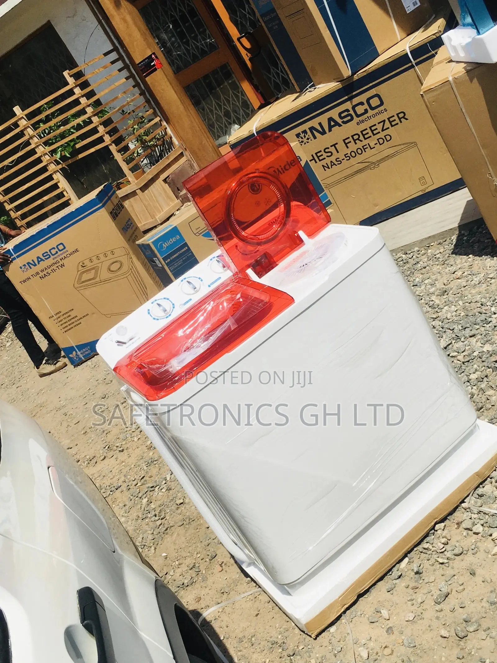 Semiautomatic 11kg Washingmachine Topload Twintub Nasco 