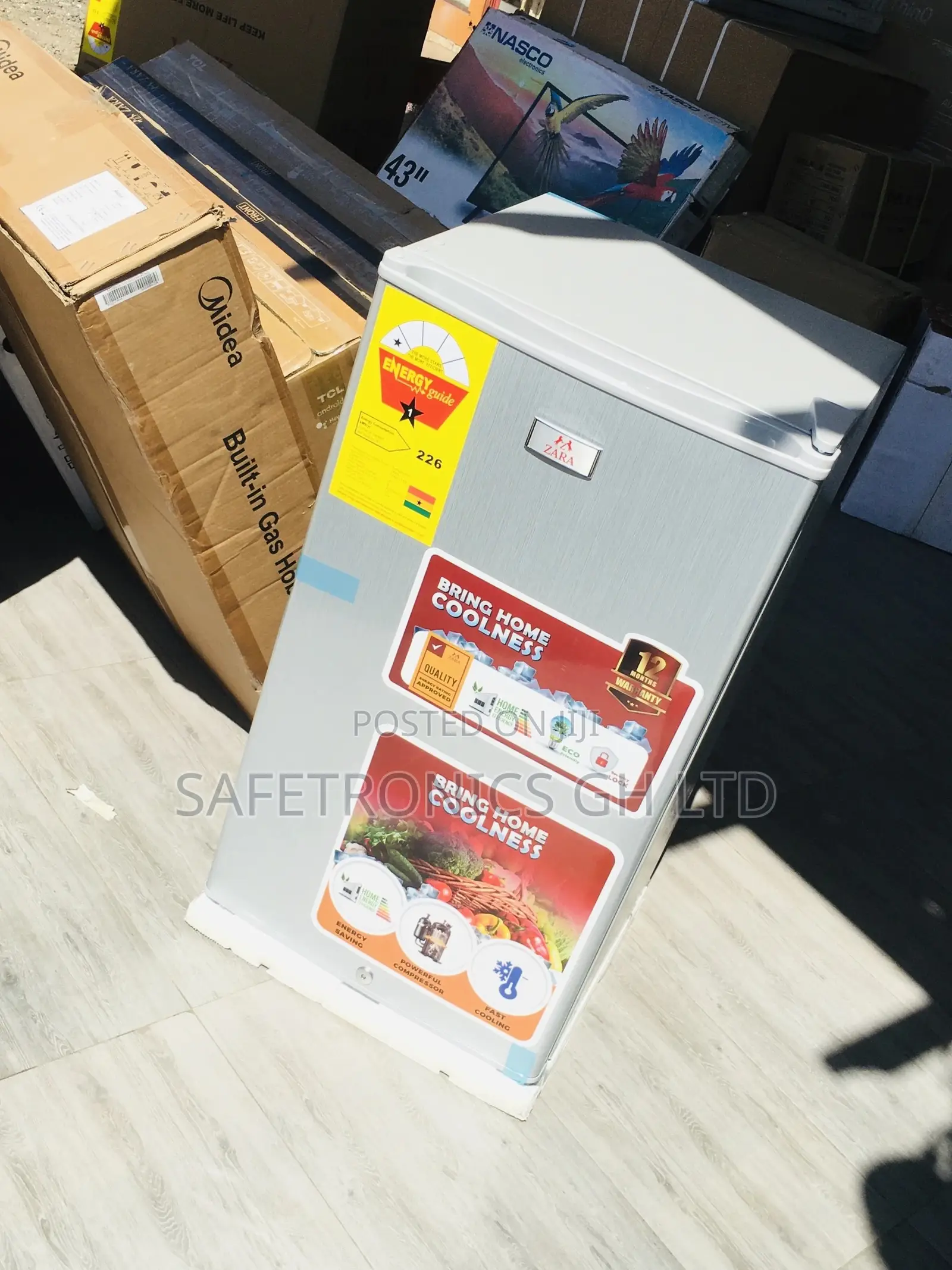 Quality Fridge 82L Zara-11sd Singledoor Topfreezer Tabletop