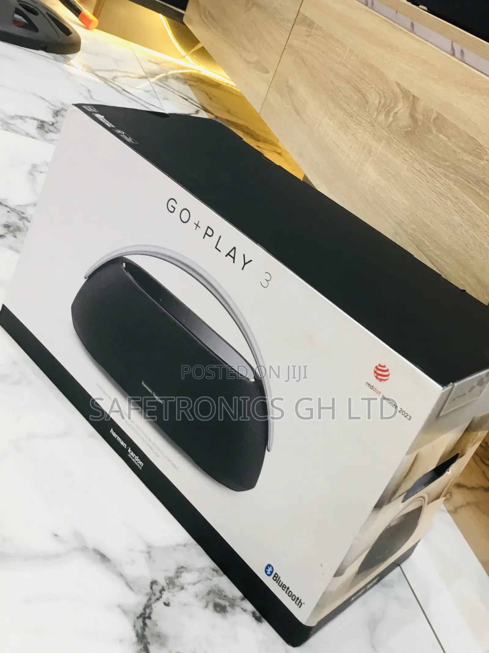 Black Go + Play 3 Wireless Black Harman Kardon Speaker