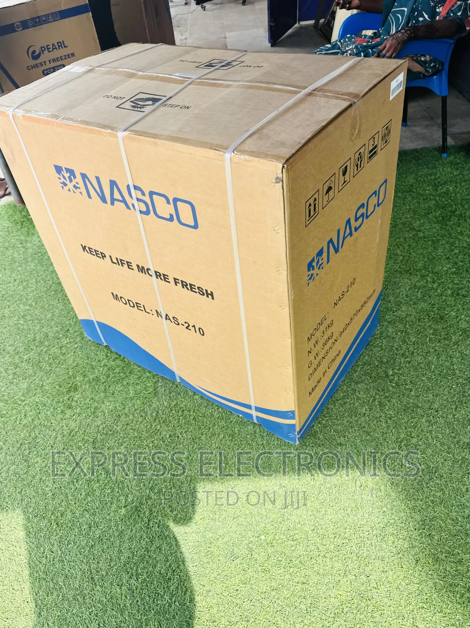 Nas-210 Chest Freezer Single Door 200L Nasco
