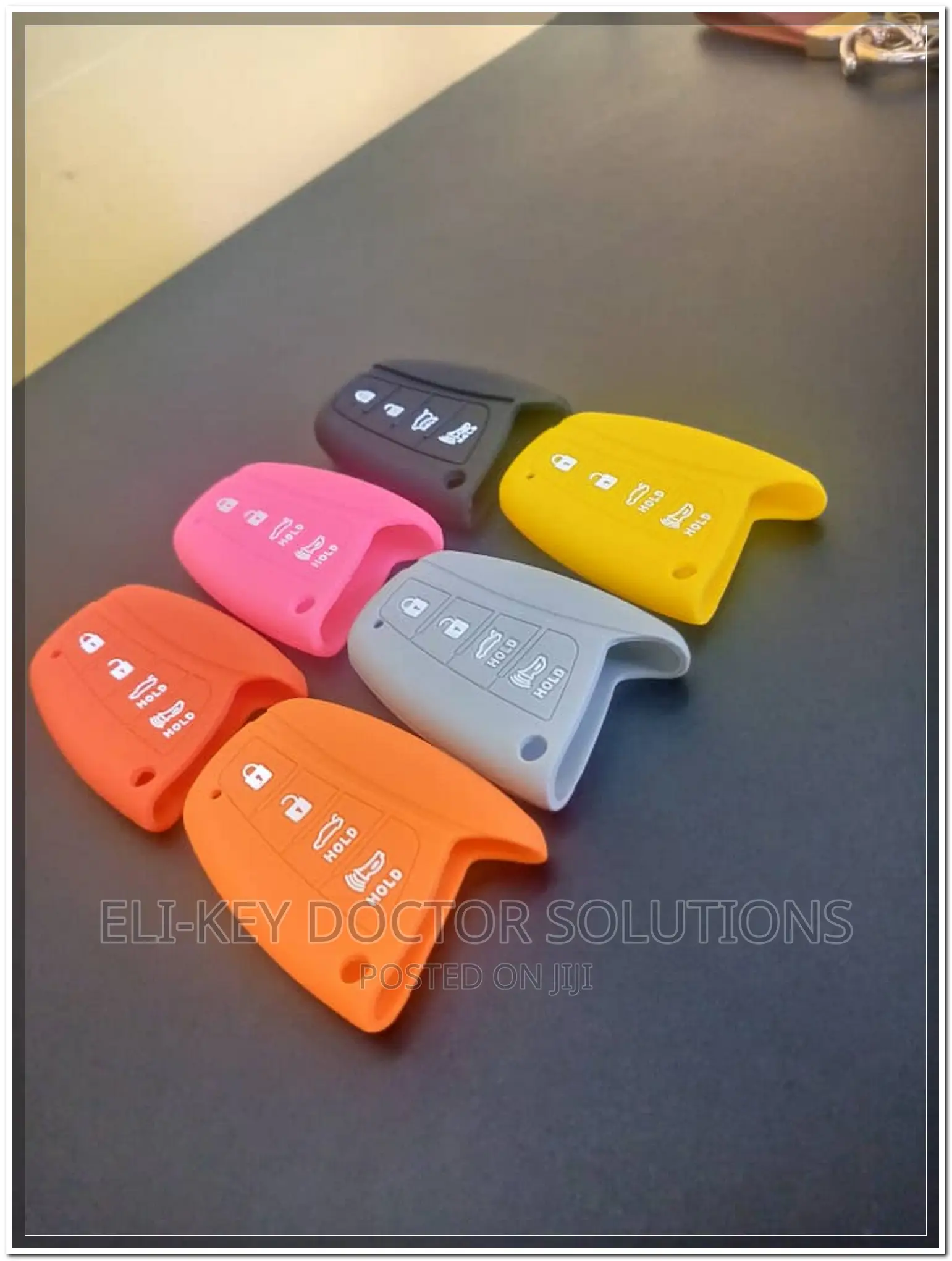 Silicon Cases for Hyundai Santa Fe, Azera, Genesis Smart Key
