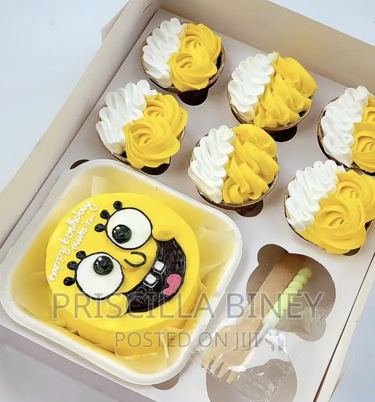 Customize Bento Cake and Cupcakes