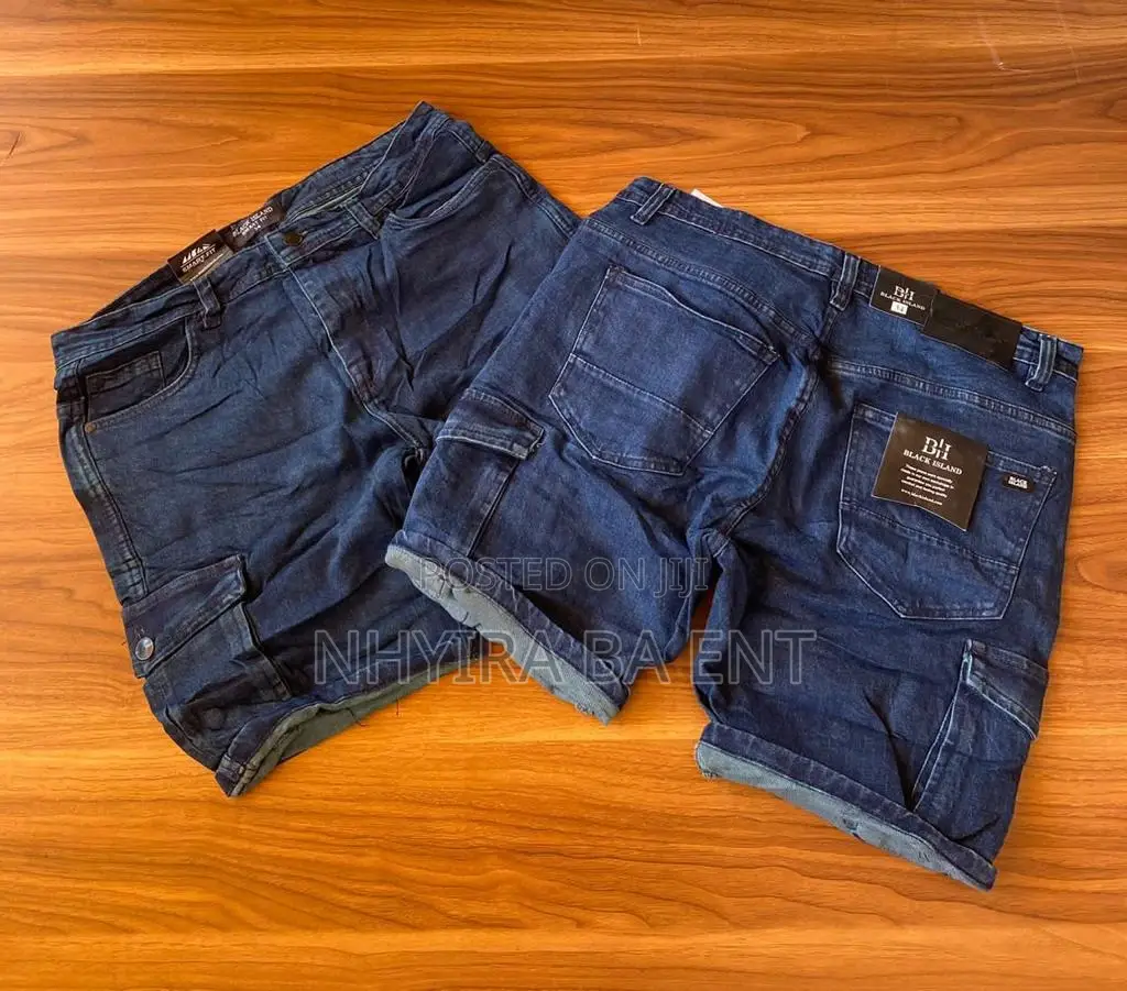 Black Island Side Pocket Shorts Available