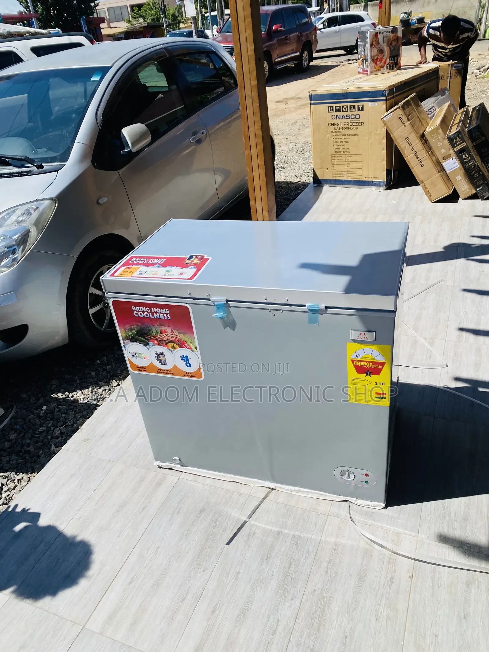 Well Designed Zara 260 Single Door Refrigerator(Gray) 