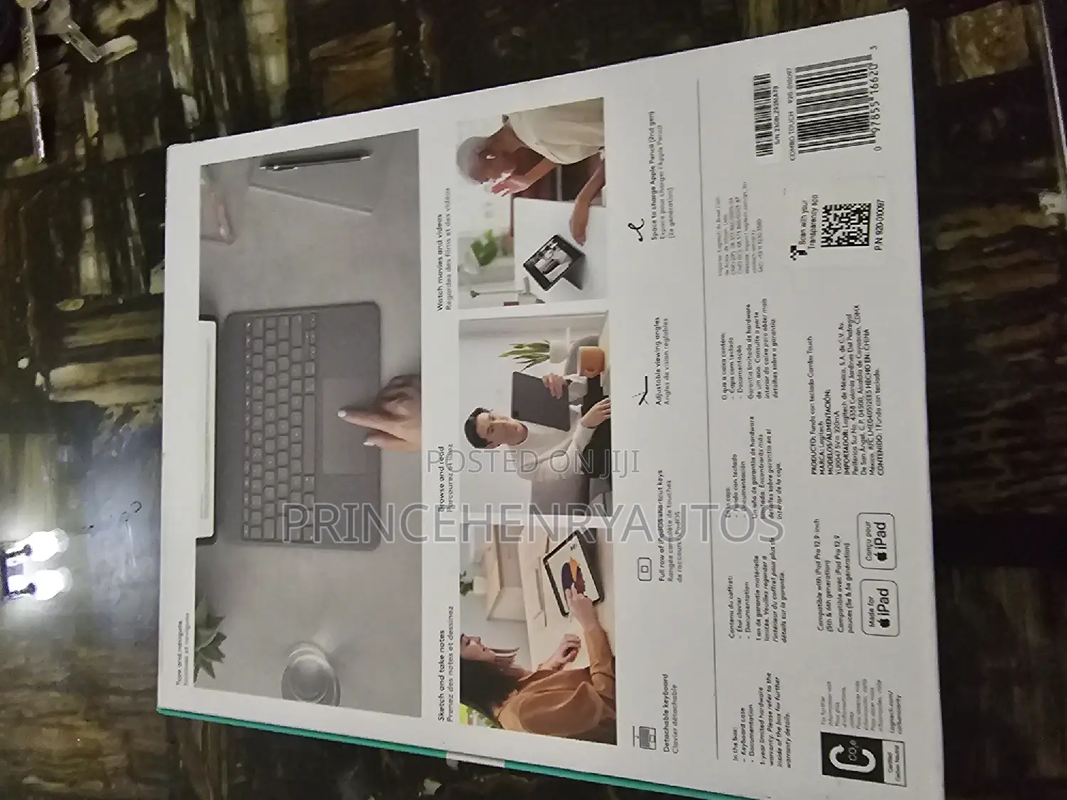 Logitech Combo Touch iPad Pro 12.9-Inch 5th, 6th Gen