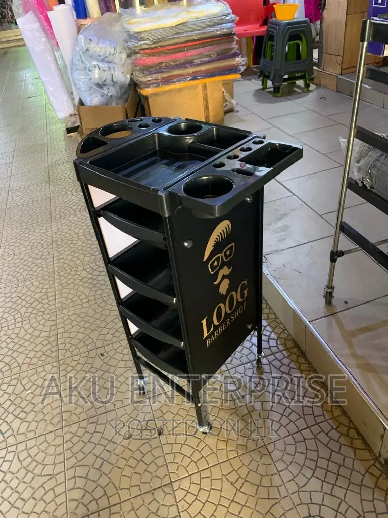 Saloon Trolley, Rolex Stand Black Wheels