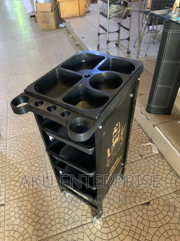 Saloon Trolley, Rolex Stand Black Wheels