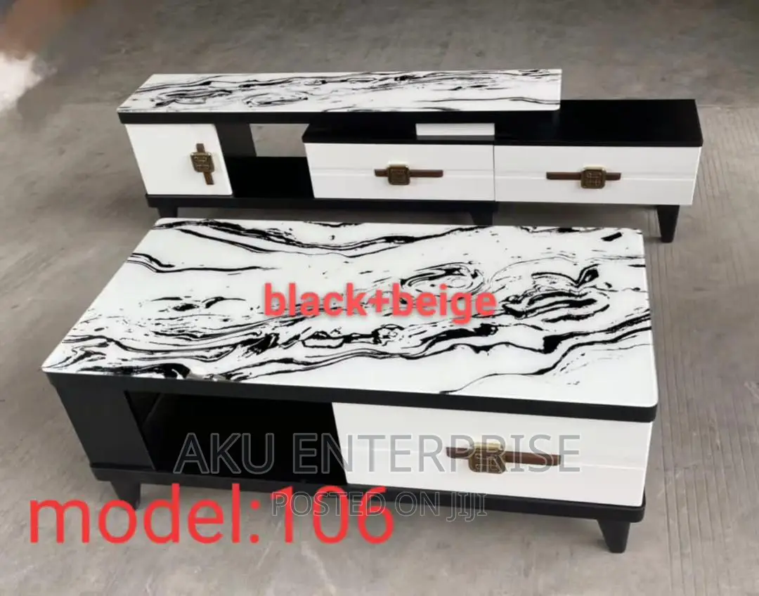 Luxury Tv Stand With Centre Table Combine, Modern