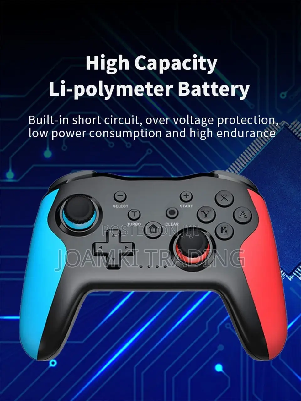Wireless Controller Bluetooth Gamepad Nintendo, Ps3, Pc Etc