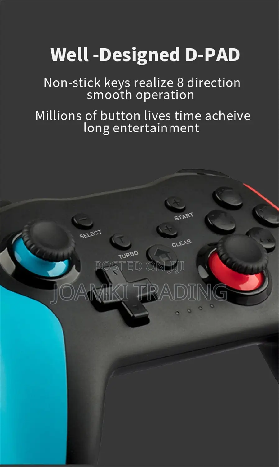 Wireless Controller Bluetooth Gamepad Nintendo, Ps3, Pc Etc
