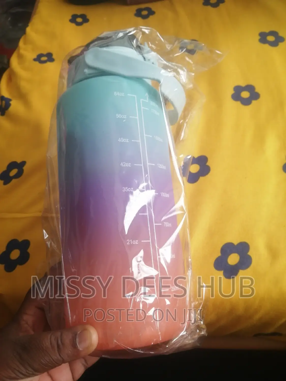 3pcs Bottles With Motivational Time Marker