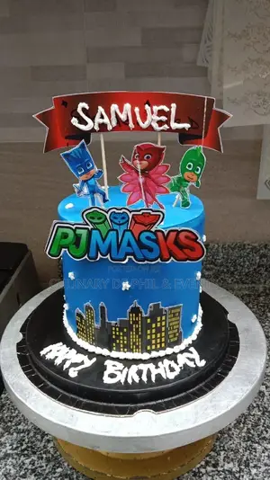 PJ Masks Theme Cake