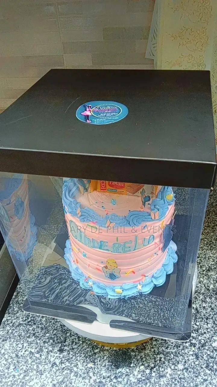 Cinderella Theme Cake for Kids