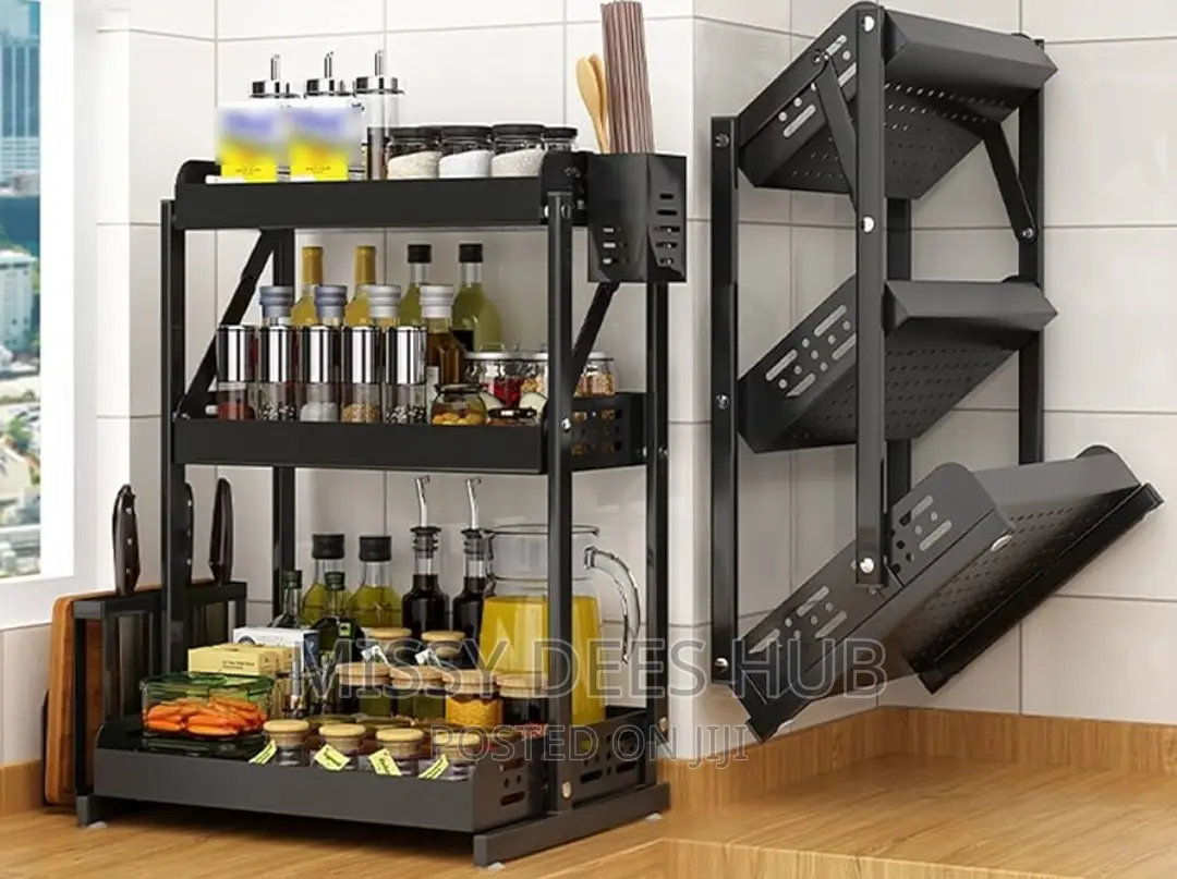 Foldable Seasoning Rack / Kitchen Organizer