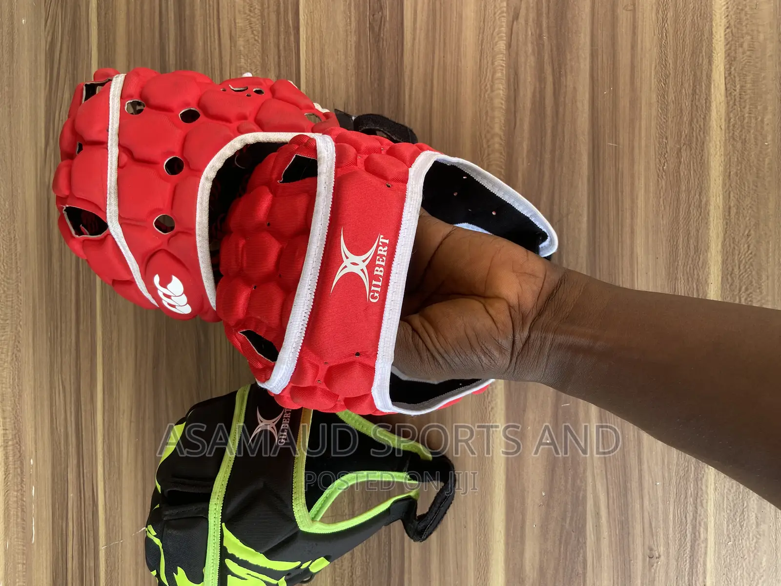 Original Goalkeppers Head Cover Plus Gloves