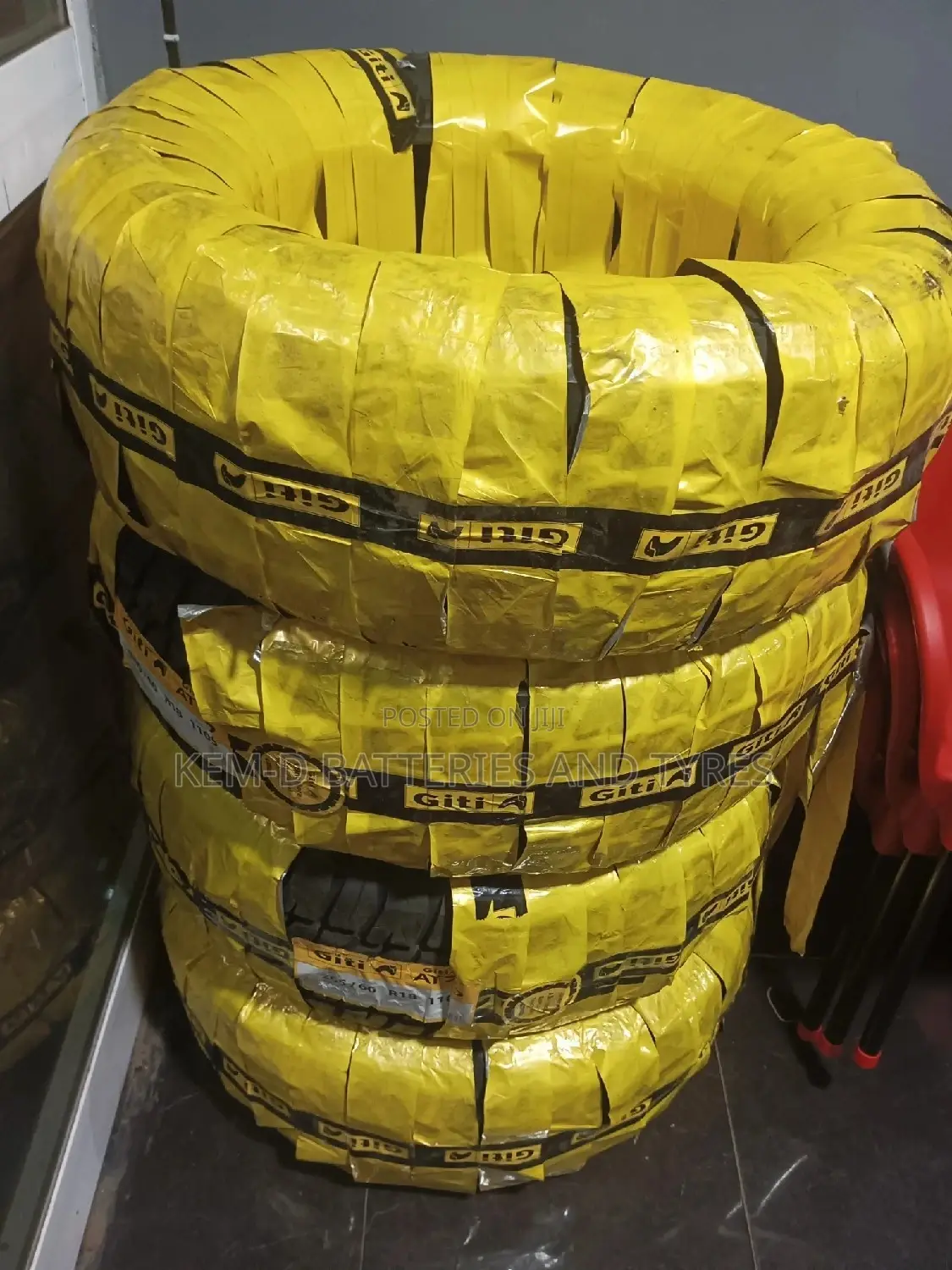 265/60r18 All Terrain Giti Tyres - Toyota Fortuner Prado