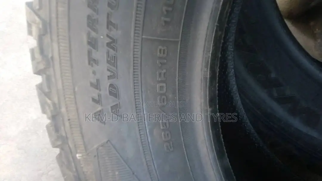265/60r18 Goodyear Wrangler All Terrain Tyres - Escalade