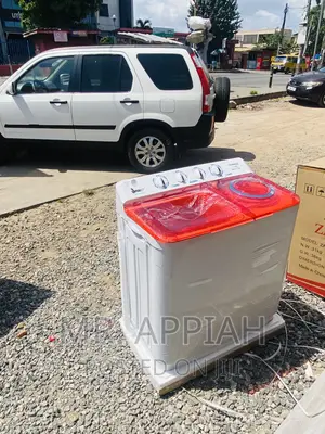 Shop Classic Nasco 11kg Electric Washing Machine(White/Red)